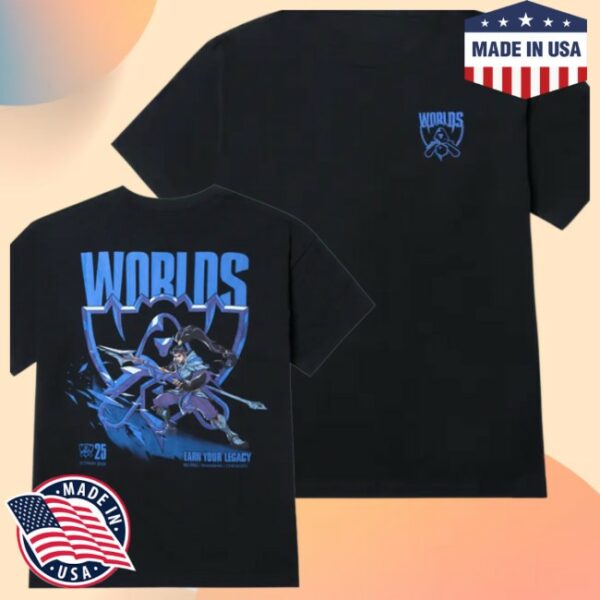 Riot Games Store Merch Worlds 2025 Xin Zhao Tee
