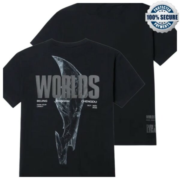Riot Games Store Merch Worlds 2025 Glaive Tee
