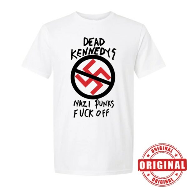 Hello Merch Store Nazi Punks Fuck Off White T-Shirt