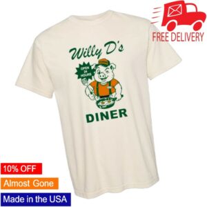 Wilderado Store Merch Willy D’s Diner Tee