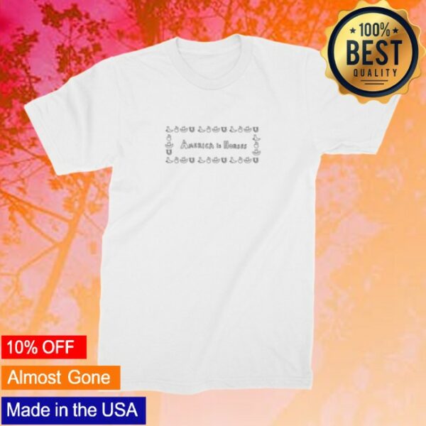 Lucas Zelnick Store Merch America Is Horses T-Shirt