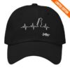 kenny justinguitar merch store heartbeat guitar baseball cap