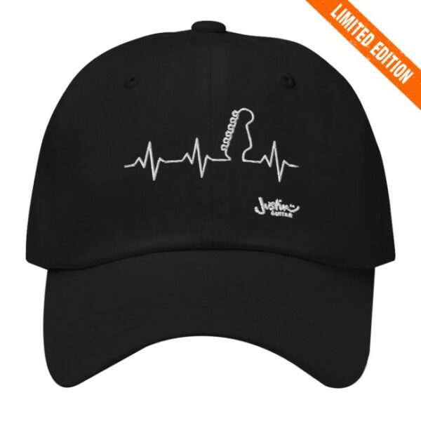 Justinguitar Merch Store Heartbeat Guitar Baseball Cap