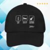 kenny Justinguitar Merch Store Eat Sleep Guitar Baseball Cap