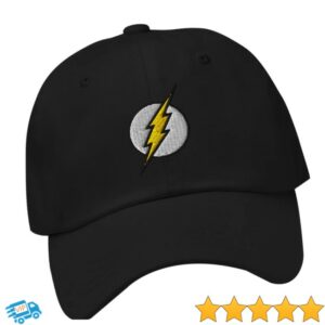 Dc Store Merch The Flash Logo Embroidered Dad Hat