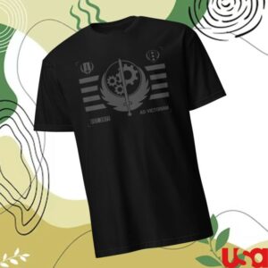 Ign Store Merch Fallout Brotherhood Of Steel Ad Victoriam T-Shirt