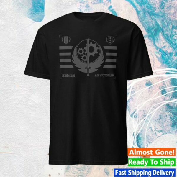 Ign Store Merch Fallout Brotherhood Of Steel Ad Victoriam T-Shirt
