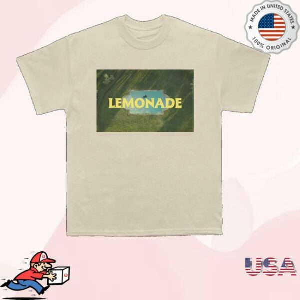 Louis Tomlinson Merch Store Lemonade Ecru Video T-Shirt