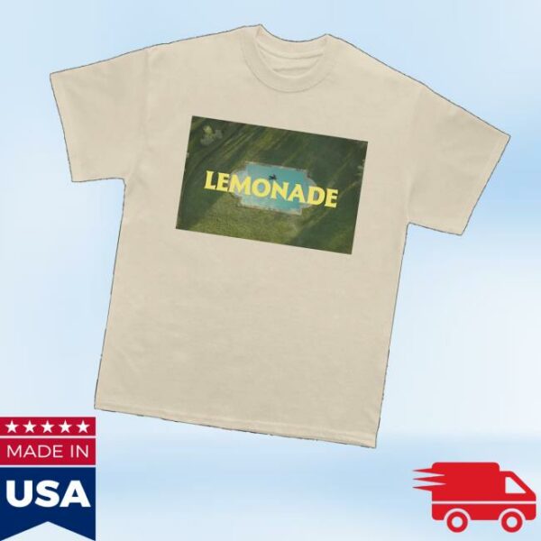 Louis Tomlinson Merch Store Lemonade Ecru Video T-Shirt