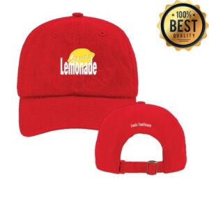 Louis Tomlinson Merch Store Lemonade Red Dad Cap