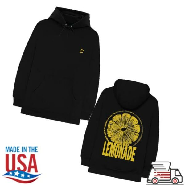Louis Tomlinson Merch Store Lemonade Black Hoodie