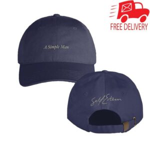 Self Esteem Store Merch A Simple Man Cap