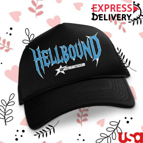 Lonely Hearts Club Store Merch Hellbound Trucker Hat