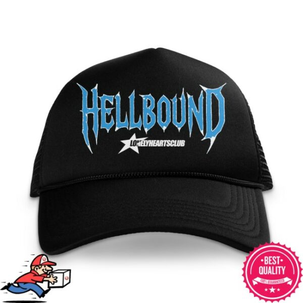Lonely Hearts Club Store Merch Hellbound Trucker Hat