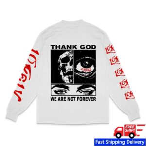 Lonely Hearts Club Store Merch Thank God We Are Not Forever Premium Long-Sleeve-T-Shirt