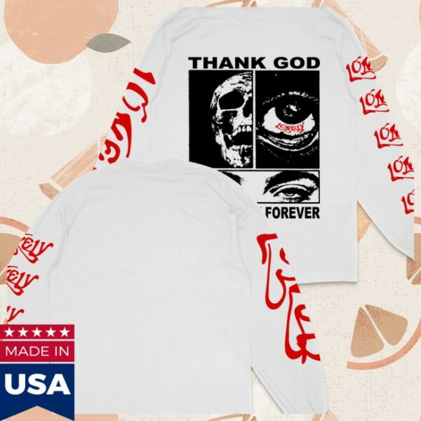 Lonely Hearts Club Store Merch Thank God We Are Not Forever Premium Long-Sleeve-T-Shirt