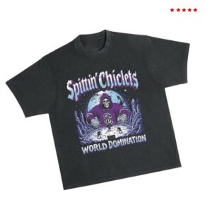 Barstool Sports Store Merch Spittin Chiclets World Domination Tee