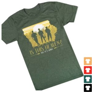 Rally House Store Merch Bozz Prints Iowa Green Is This Heaven Short Sleeve Fashion T Shirt