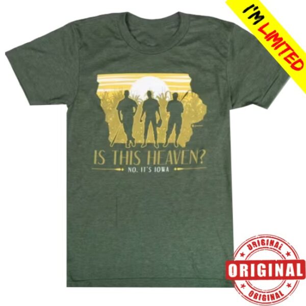 Rally House Store Merch Bozz Prints Iowa Green Is This Heaven Short Sleeve Fashion T Shirt