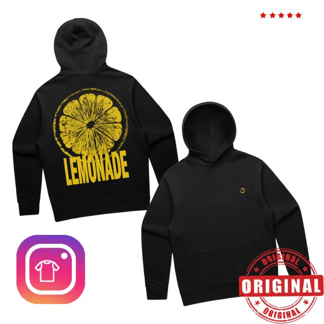 Louis Tomlinson Store Merch Lemonade Black Hoodie Louis Tomlinson Store Merch Lemonade Black Hoodie