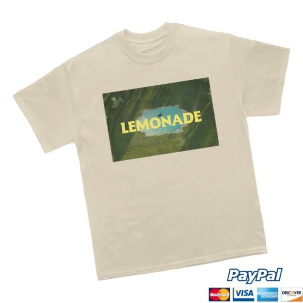 Louis Tomlinson Store Merch Lemonade Ecru Video T-Shirt