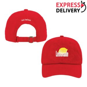 Louis Tomlinson Store Merch Lemonade Red Dad Cap