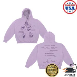 Omar Apollo Merch Store Apolonio Anniversary Hoodie Violet