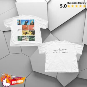 Omar Apollo Merch Store Apolonio Anniversary Tee White