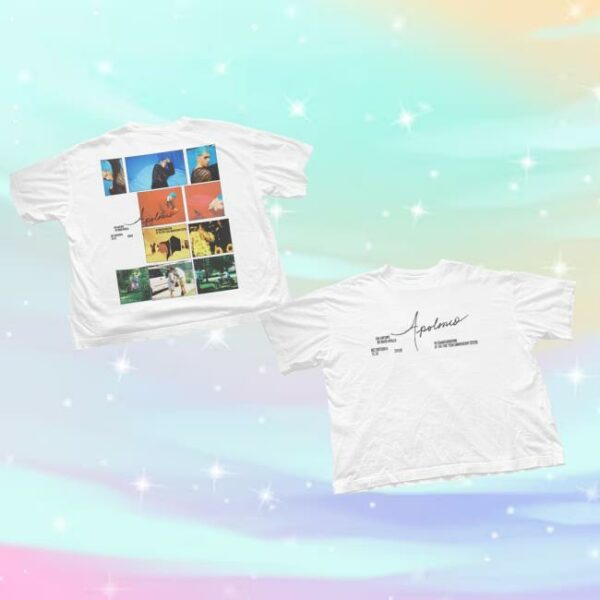 Omar Apollo Merch Store Apolonio Anniversary Tee White