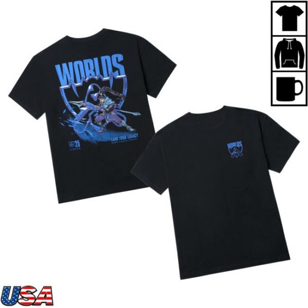 Riot Games Merch Store Worlds 2025 Xin Zhao Tee