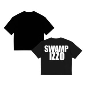 Swamp Izzo Merch Store Oversized Swamp Izzo Tee Black