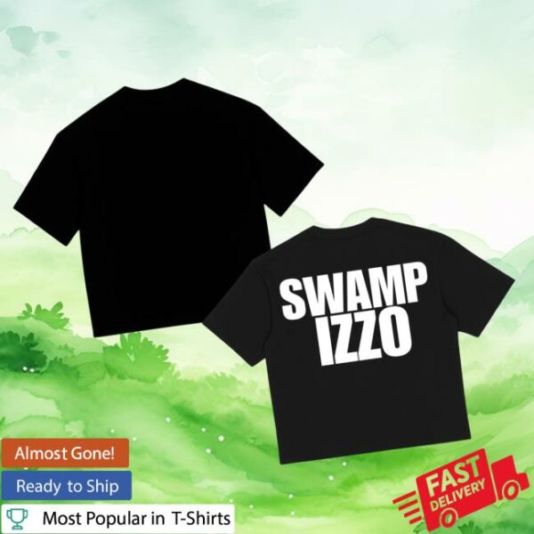 Swamp Izzo Merch Store Oversized Swamp Izzo Tee Black