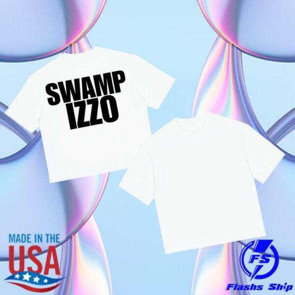 Swamp Izzo Merch Store Oversized Swamp Izzo Tee White