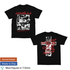 Crawlers Official Merch Store Cross T-Shirt