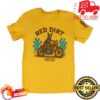 kenny shop crazy house store merch mens red dirt hat co highway heeler yellow t shirt