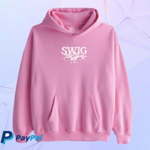 Swig Drinks Store Merch Let’s Go Girls Pink Hoodie