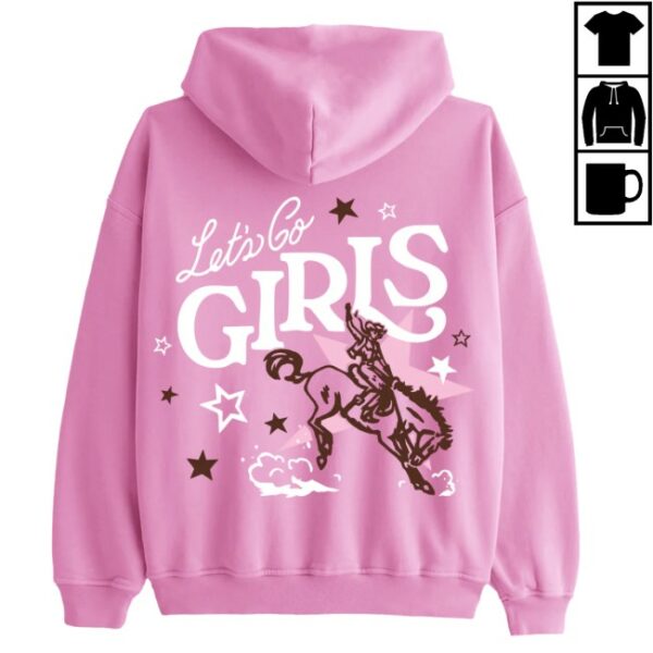 Swig Drinks Store Merch Let’s Go Girls Pink Hoodie