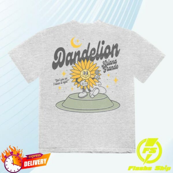 Ariana Grande Store Merch Dandelion Grey T-Shirt