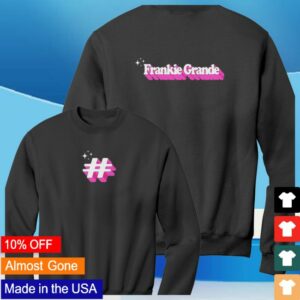 Frankie Grande Store Merch Sparkle Hashtag Champion Sweatshirt