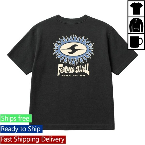 Feeling Swell Store Merch Flow Black Tee