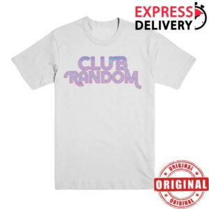 Club Random Merch Store Logo T-Shirt White