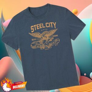 Steel City Store Merch Eagle Anvil Shirt