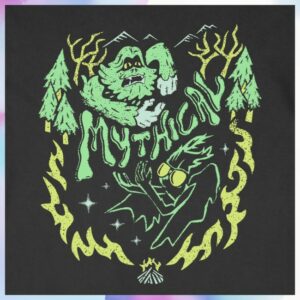 Mythical Store Merch Cryptid Clash Long Sleeve Tee