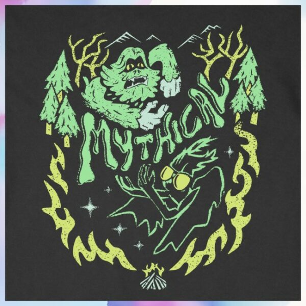 Mythical Store Merch Cryptid Clash Long Sleeve Tee
