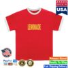kenny louis tomlinson store merch lemonade red ringer t shirt