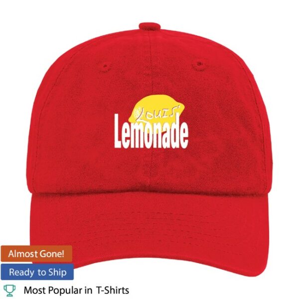 Louis Tomlinson Store Merch Shop Lemonade Red Dad Cap