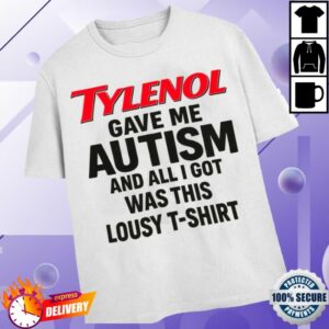 Teen Hearts Store Merch Tylenol Autism T-Shirt