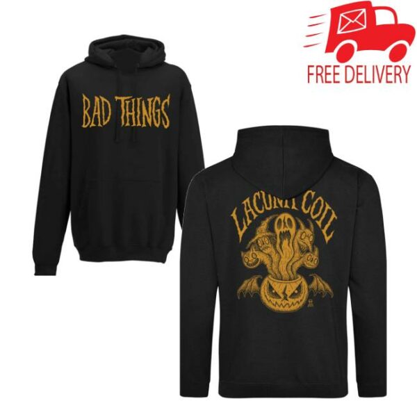 Lacuna Coil Merch Store Lacuna Coil Bad Things Hoodie