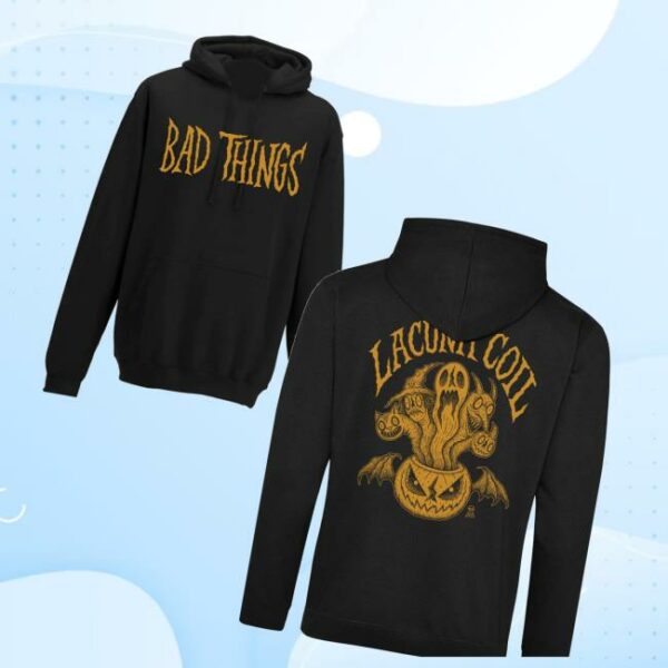 Lacuna Coil Merch Store Lacuna Coil Bad Things Hoodie