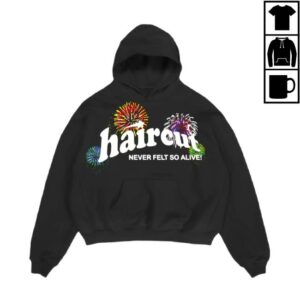 Haircut Merch Store Firework Hoodie